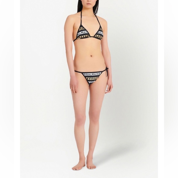 BALMAIN**Chain-Linked Embossed Bikini Set**US/Sm. $640 - Picture 3 of 8